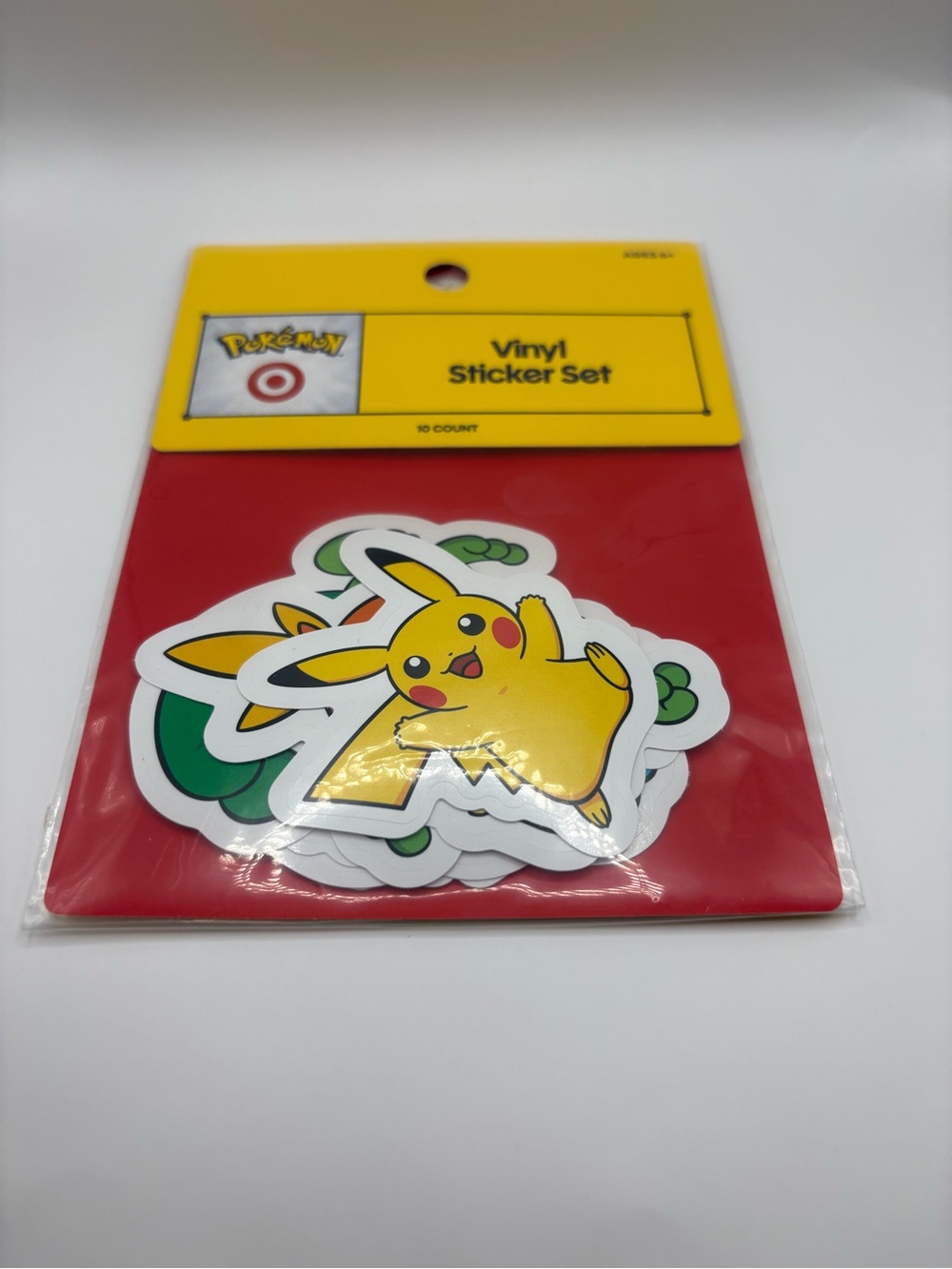 Pokémon x Target Pikachu Vinyl Sticker Set